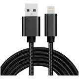 2m 3a 8 Pin To Usb Weave Charging Data Cable