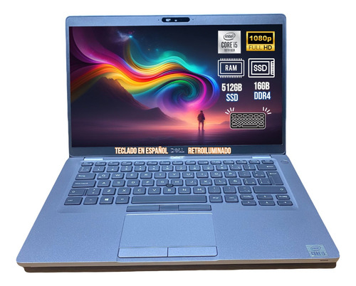 Laptop Barata Dell Core I5 10ma 16gb 512 Ssd Fhd + Regalo!