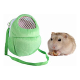 Transportín Hamster Hedgehog Yosoo Mesh Blanco - Verde