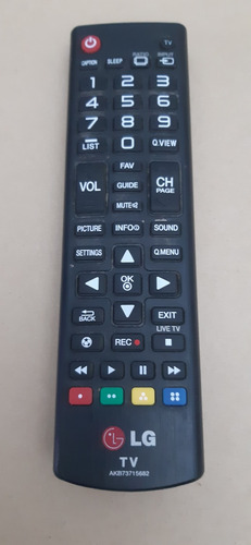Control Remoto Tv LG 42ln5400 (original)