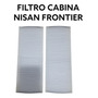 Filtro De Cabina Nissan Frontier  nissan FRONTIER