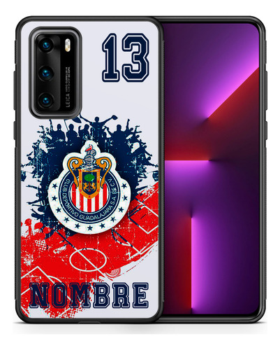 Funda Huawei P40 Lite Tpu Chivas Personalizado Uso Rudo