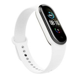 Pulseira Preta Silicone Para Mi Band 3 E 4 Cor Da Caixa Branco Cor Da Pulseira Preto Cor Do Bisel Preto