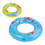 Kit 2 Boias Circular Infantil Inflável Praia E Piscina 