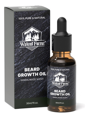 Waking Forest Aceite De Crecimiento De Barba Para Hombres, A