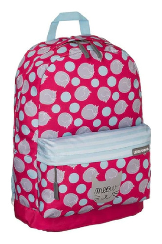 Mochila Urbania Primaria 100% Original Ur81174mbb Gatos