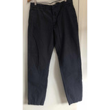 Pantalón H&m Slim Fit T. 33/30 Color Azul Usado, Como Nuevo!