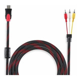 Cables Rca - Mmobiel Hdmi To 3rca Audio Video Av Cable Cord 