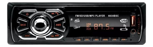 Som Automotivo First Option 6630bsc Com Usb, Bluetooth E Leitor De Cartão Sd