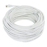 Cabo De Rede Giga Crimpado Lan Rj45 Furukawa Cat6 Branco 40m