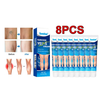 Z Novo 8 Unidades De Creme Para Varizes Para Tratamento Y