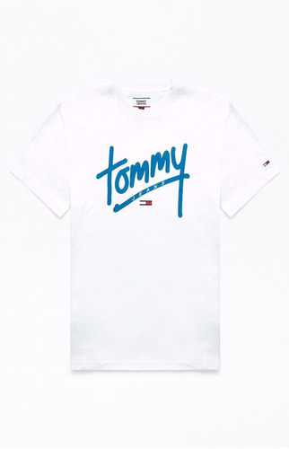 Remera Tommy Jeans Importada Modelo Handwriting Exclusiva