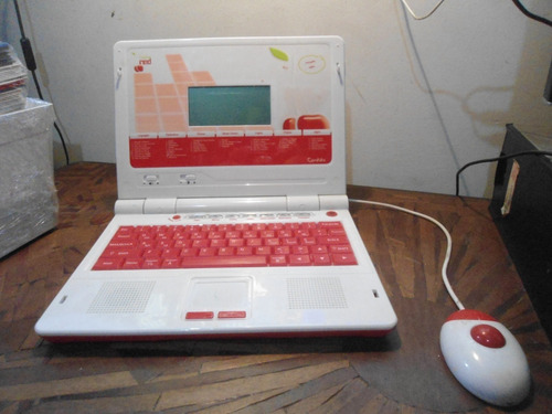 Laptop De Brinquedo Candide Red - Não Liga - Para Reparos