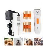 Kit Maquina Cortadora Pelo Mascota Perros Gatos Recargable