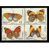Fauna - Mariposas - Uruguay 2007 - Serie Mint