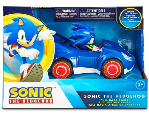 Sonic The Hedgehog Sega Stars Racing Carro Friccion Nuevo