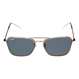 Óculos De Sol Caravan Reverse Rbr0102s Ouro Ray-ban