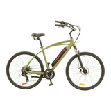 E-bike Ciclismo Hokkaido Akita Verde M