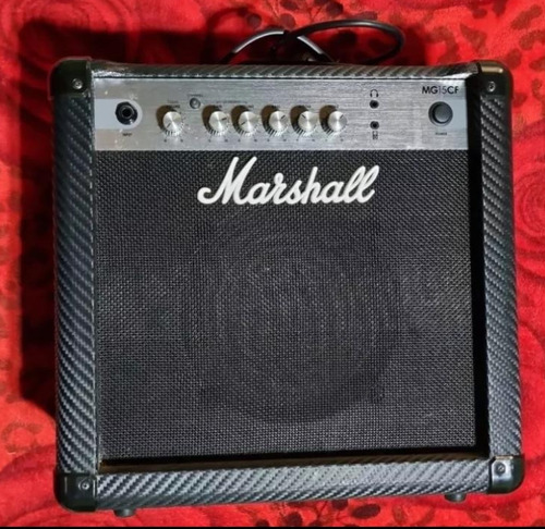 Amplificador Marshall 15w Mg15cf Carbon 220v