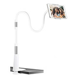 Soporte Tablet Celular Pedestal Escritorio Flexible Pinza