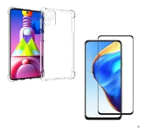 Capa Para Redmi Note 10 Pro Pro Max + Pelicula Vidro 9d