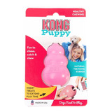 Brinquedo Para Cães Filhotes Kong Puppy Médio Rosa