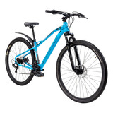 Mountain Bike Mercurio Kaizer Mtb R29 21v Disco Azul