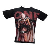 Remera Saitama One Punch Man Co-47 Anime