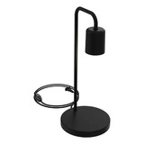 Lampara Nórdica Mesa De Luz Velador Vintage Escritorio Negro