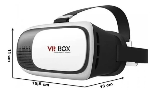 Óculos Vr Box Virtual 3d Com Controle Realidade Virtual Pc 