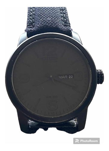 Reloj Para Hombre Citizen Eco- Drive E-111 Black Edition