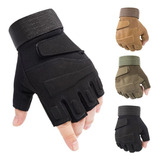 Guantes Tacticos Militar Medio Dedo Motocicleta Bicicleta