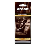 6 Pack Aromatizante Leather Interior Areon Ma42 1 Pza