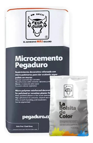 Microcemento Colores ( 1 Bulto Y 1 Bolsita De Color ) | Envío gratis