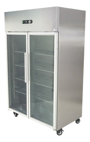 Refrigerador Industrial No Frost 1000 Litros Puerta Vidrio 