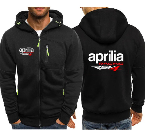 Chaquetas Para Hombre Aprilia Racing Print Tops, Sudaderas C