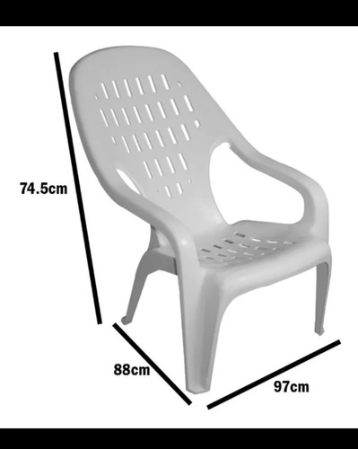 Silla Reposera Reforzada 2x1