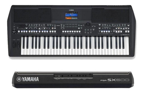 Teclado Arranjador Yamaha Psr-sx600 61 Teclas Preto 110v/220v