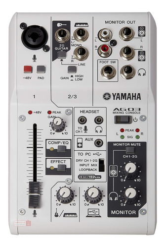 Consola Mixer Yamaha Ag03 