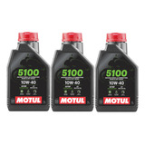 Kit Service Para Cambio Aceite Motul 5100 15w 50 Moto Sur