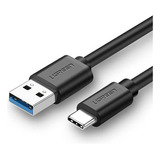 Cabo Ugreen Usb 3.0 Para Usb Tipo-c 5 Gbps 1.5 Metros