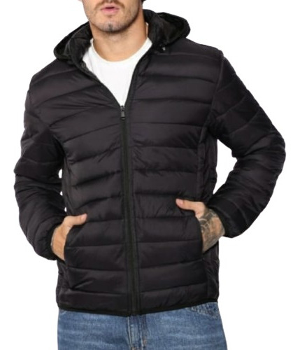 Jaqueta Puffer Bobojaco Corta Vento Nylon Frio Reforçada