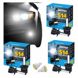 Kit 6 Lampadas Super Led Farol E Milha 6000k Branco Canbus