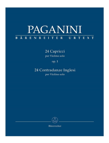 24 Caprichos Para Violín Solo Op.1 & 24 Contradanzas Inglesa