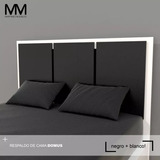 Respaldo De Cama King  Minimalista 200x125 6 C/s Interes