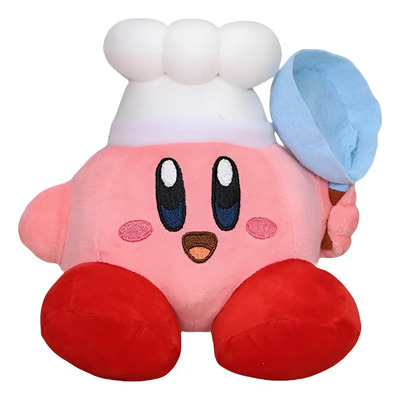 Juguete Peluche Kirby Chef Muñeco Rosa Cocinero 13 Cm | MercadoLibre