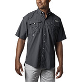 Camisa De Manga Corta Columbia Mens Bahama Ii