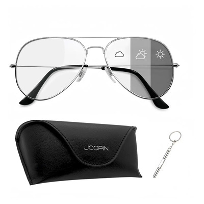 Lentes Computadora Joopin Fotocromáticos Anti Luz Azul Estilo Piloto | Envío gratis