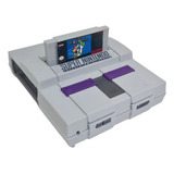 Case Raspberry Snes Com 2 Cartuchos Removíveis Pi3