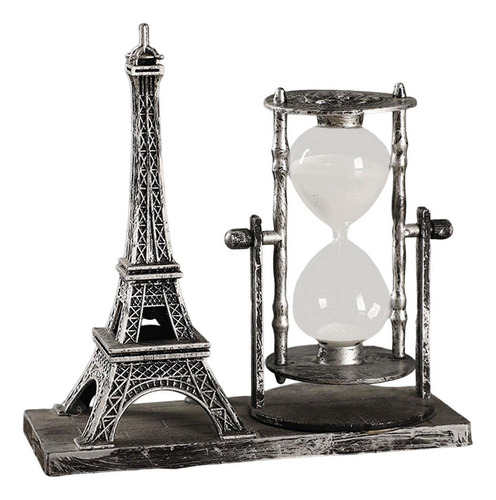 Torre Eiffel Reloj De Arena Arena Temporizador Escultura